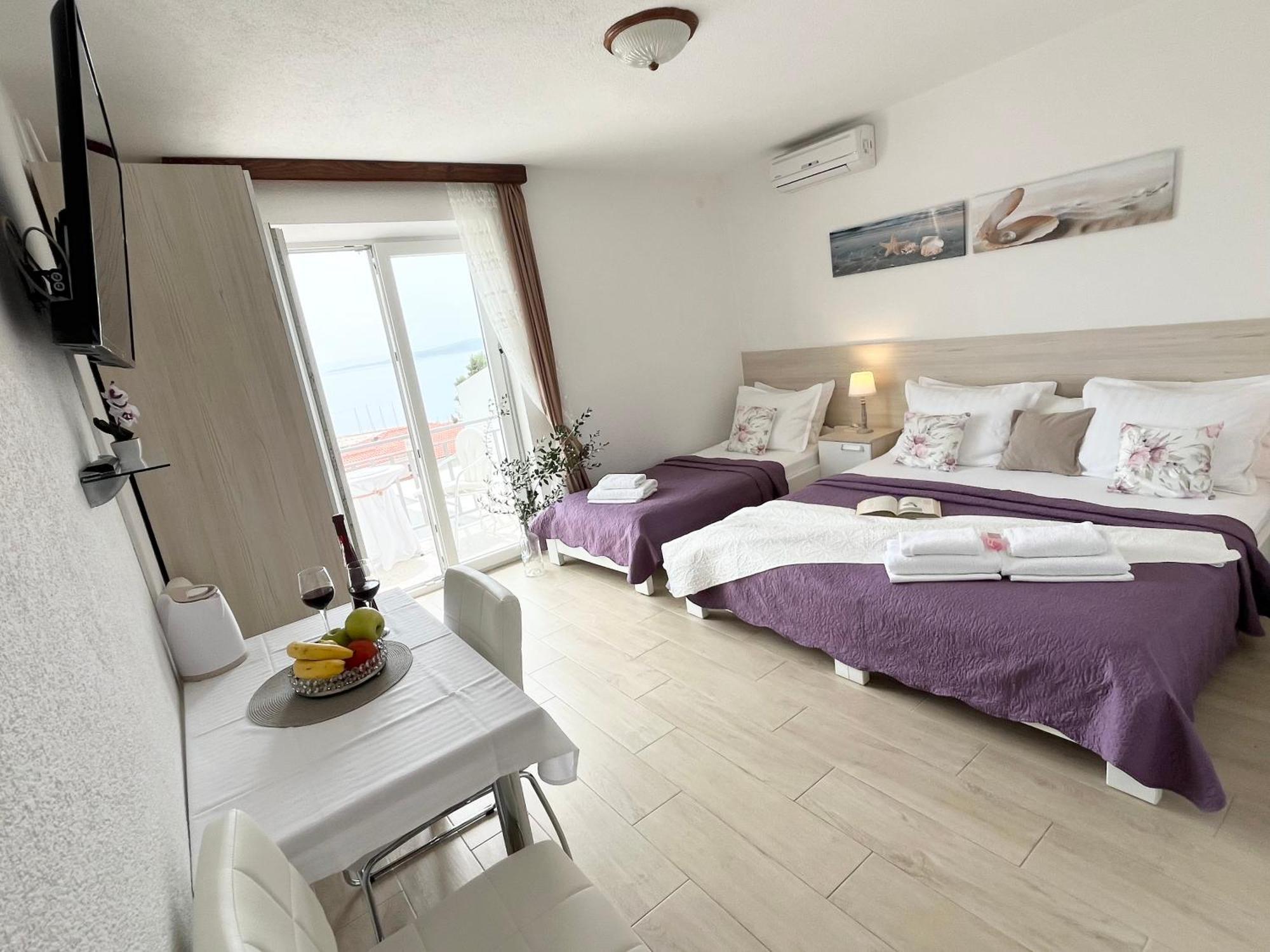 Apartments Irma Baška Voda Exterior foto